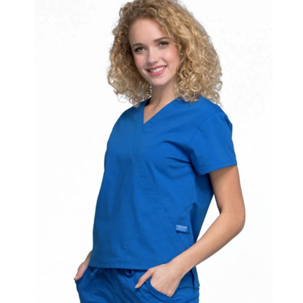 Cherokee Scrubs Set Royal Blue
